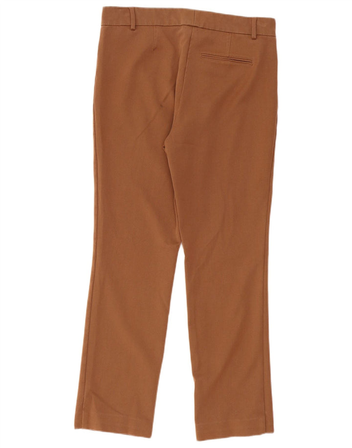 Marks & Spencer Pantalon décontracté moderne et slim pour femme W32 L28 Marron