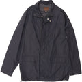 Zara Veste utilitaire pour homme UK 40 Large Bleu Marine Nylon