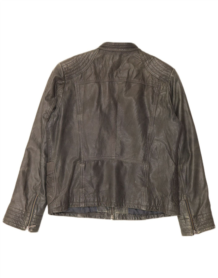 Conbipel Veste Motard Femme IT 54 2XL Cuir Noir