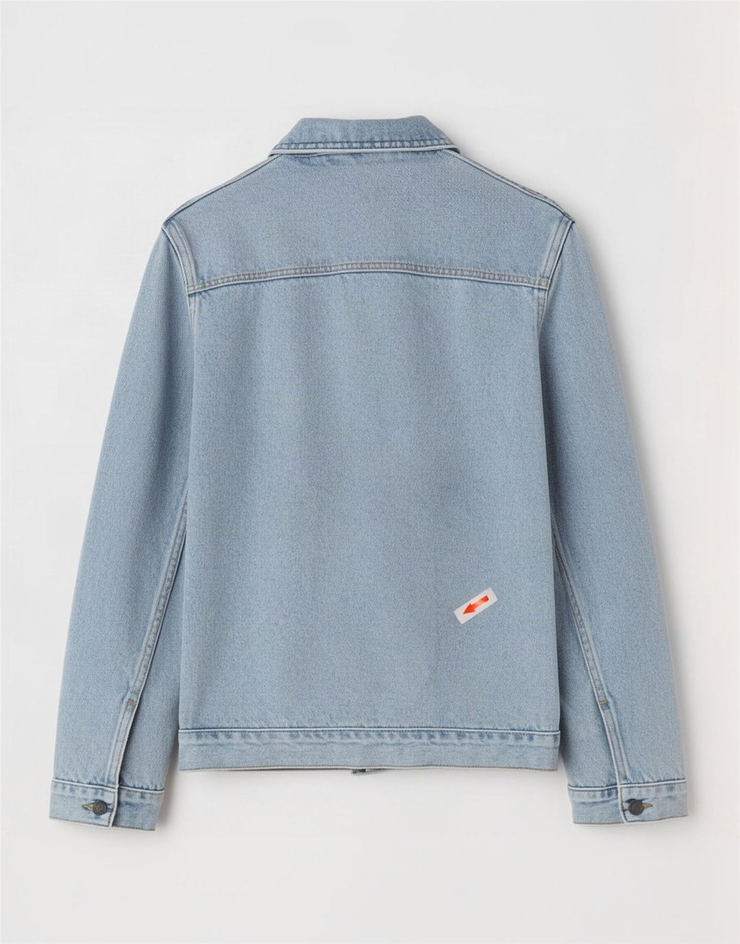 veste en denim femme vintage UK 14 coton bleu moyen