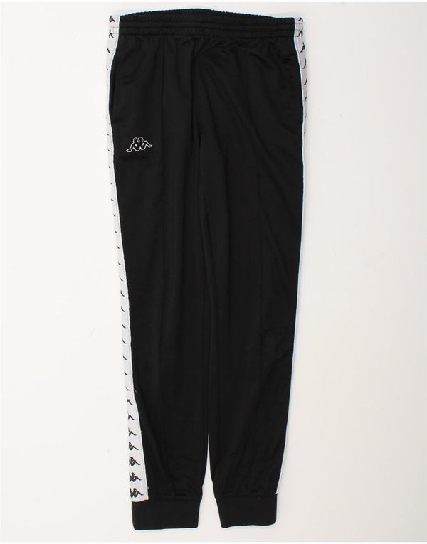 Kappa Pantalon de Survêtement Graphique Homme Noir Colorblock