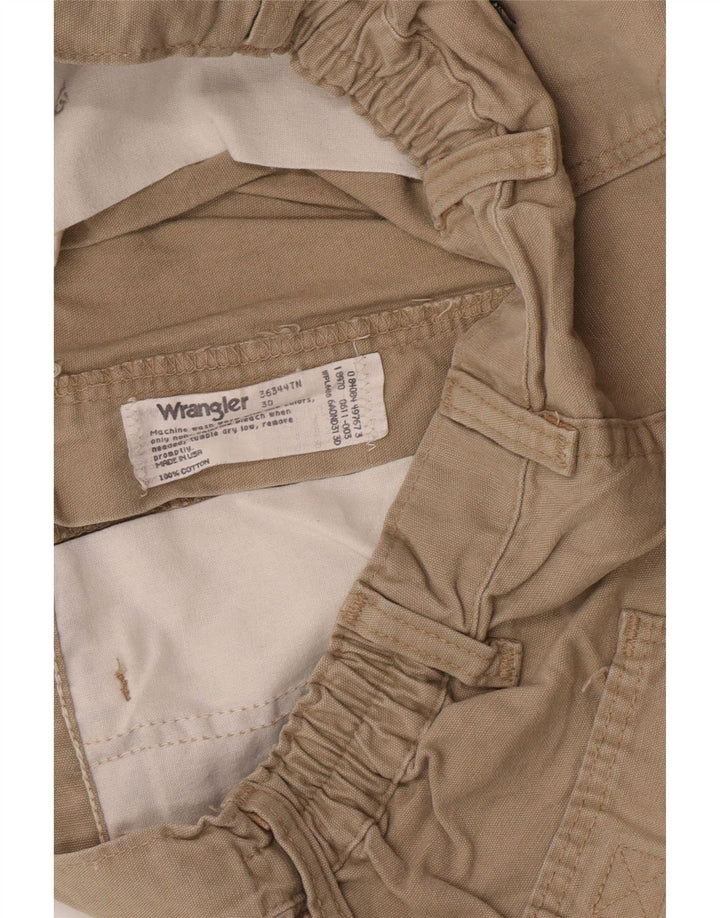 Wrangler Short Chino Femme W30 Coton Beige Moyen