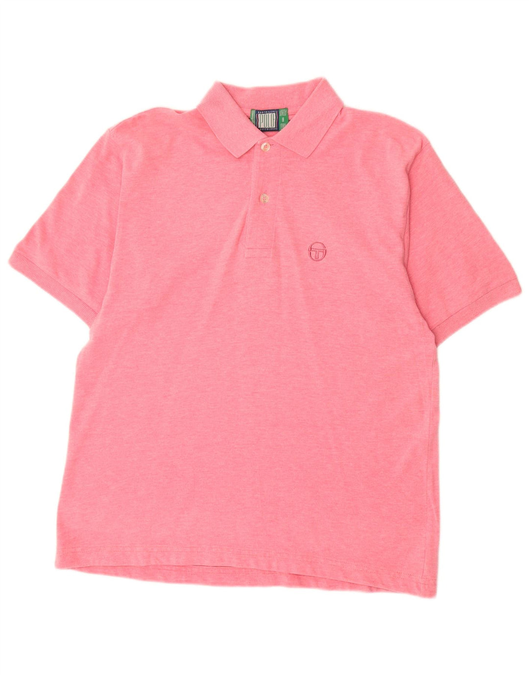 SERGIO TACCHINI Polo Homme Rose Moyen Coton