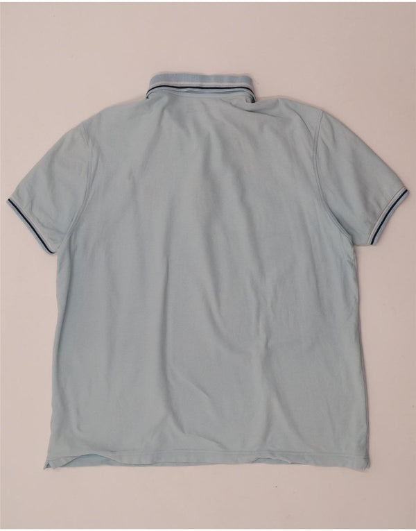 Lotto Polo Homme XL Bleu Rayé Coton
