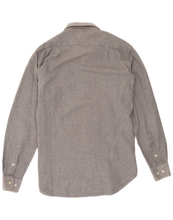 vintage Chemise Homme Taille 41 16 Grand Gris