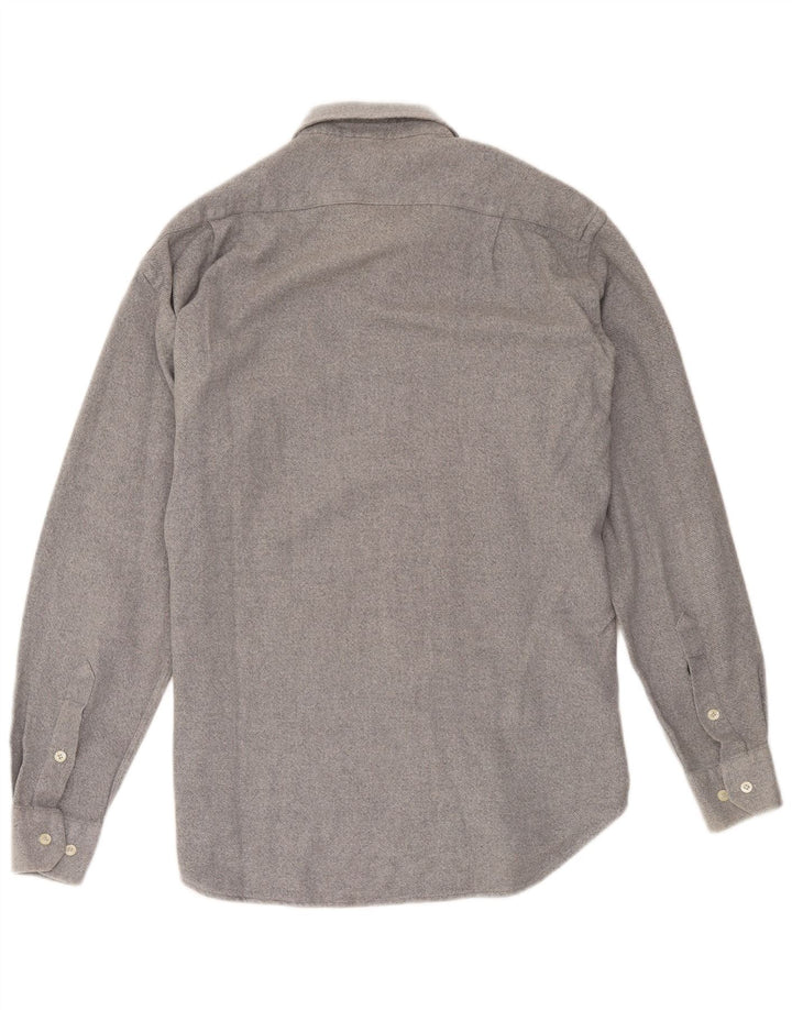 vintage Chemise Homme Taille 41 16 Grand Gris