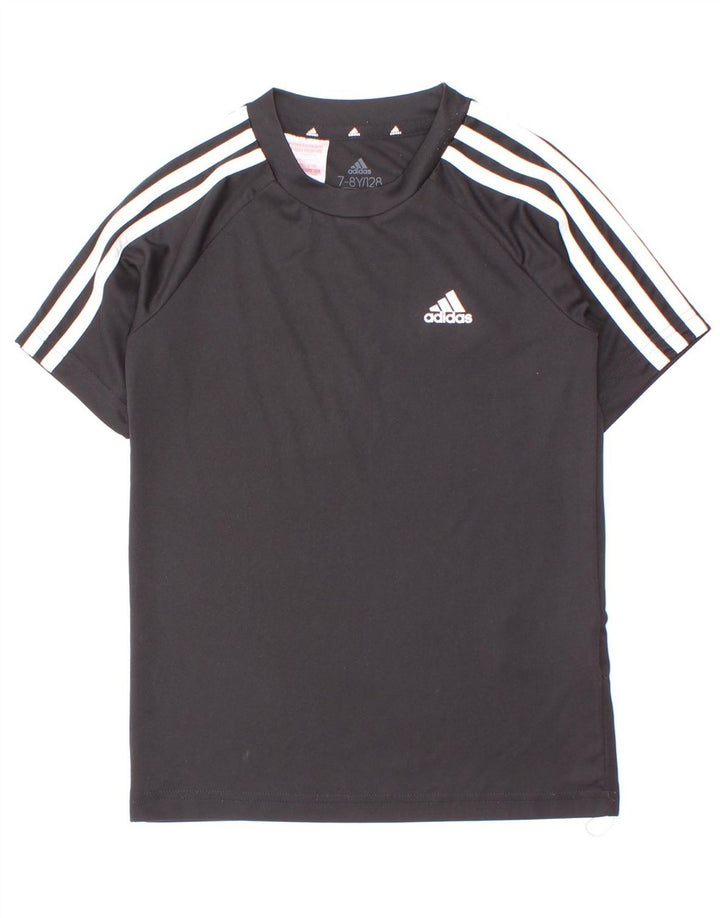 Adidas Garçon Aeroready T-Shirt Top 7-8 ans Noir Polyester