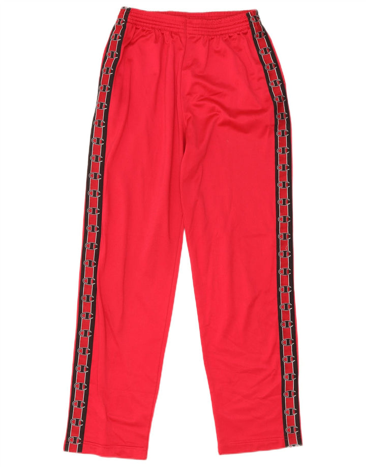 Champion Pantalon De Survêtement Graphique Homme Rouge Moyen Polyester Colorblock