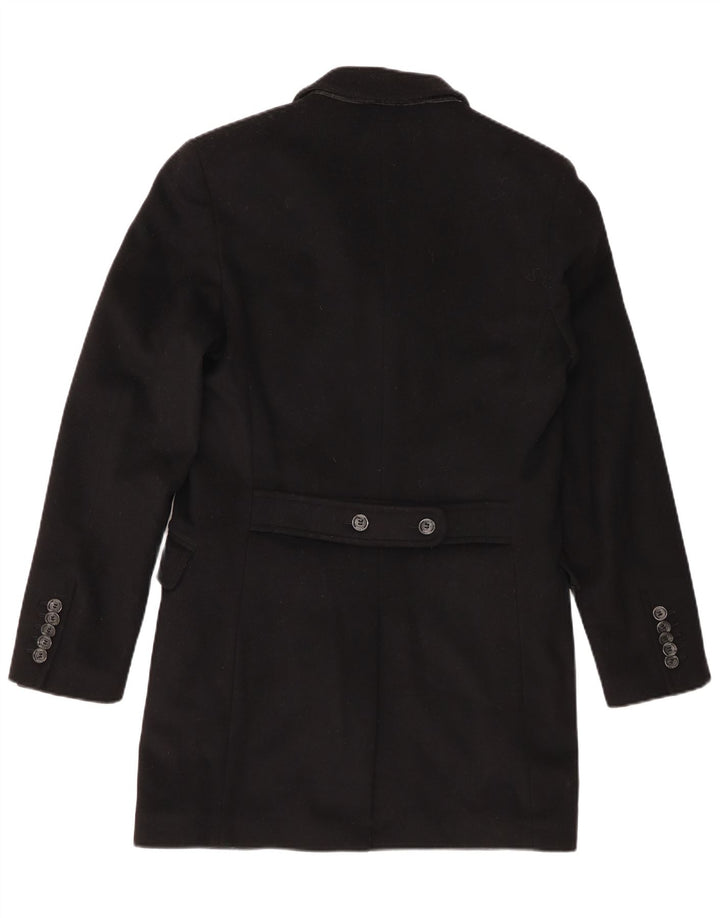 Guess By Marciano Manteau pour homme UK 36 Petite laine noire