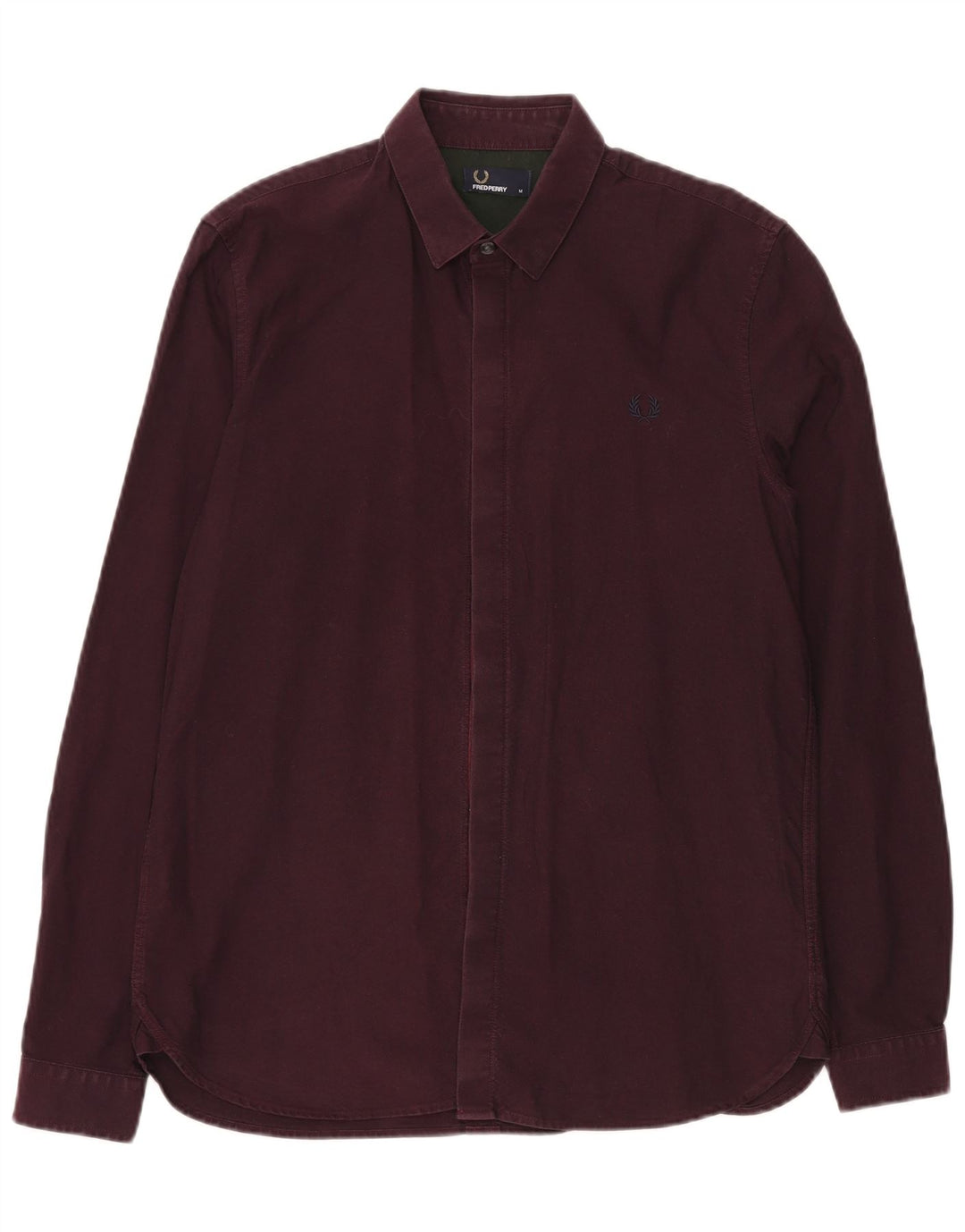 FRED PERRY Chemise Homme Coton Bordeaux Moyen