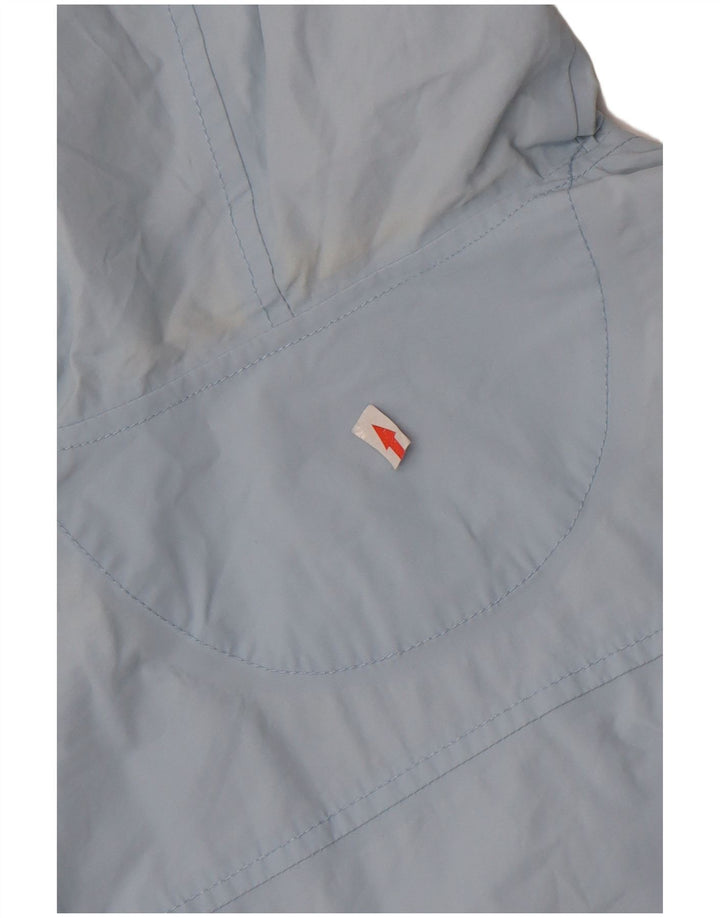 Napapijri Veste de pluie surdimensionnée à capuche pour femme UK 10 Small Bleu