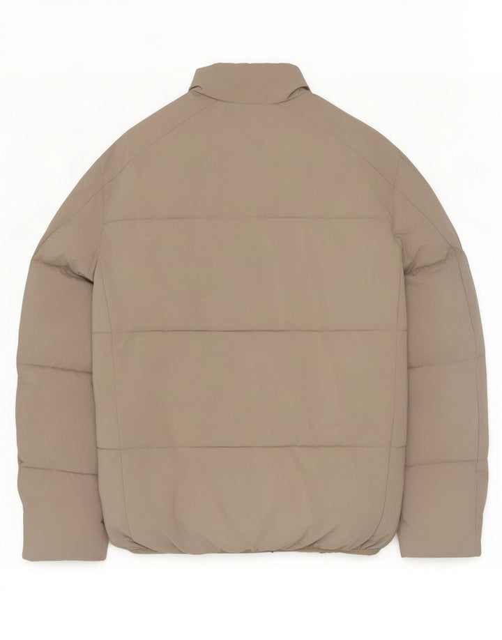 Zara Veste matelassée pour homme UK 36 Petit nylon gris