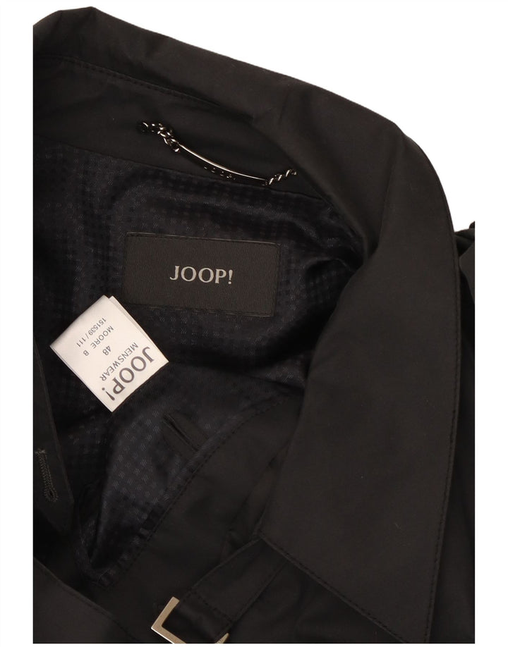 Joop Trench Homme IT 48 Coton Noir Moyen