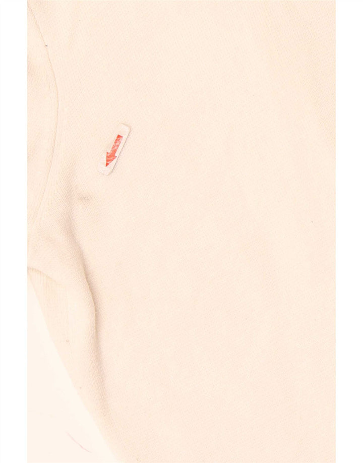 Marks & Spencer Pull Cardigan Ouvert Femme UK 14 Beige Moyen Polyamide