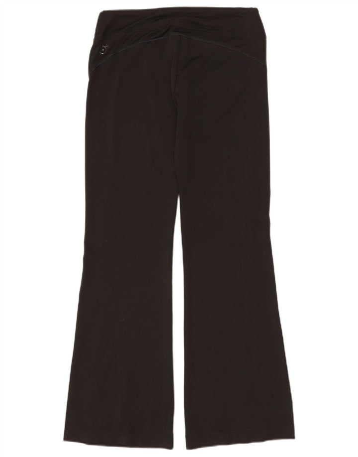 Puma Pantalon de survêtement évasé pour femme UK 12 Medium Noir Polyester