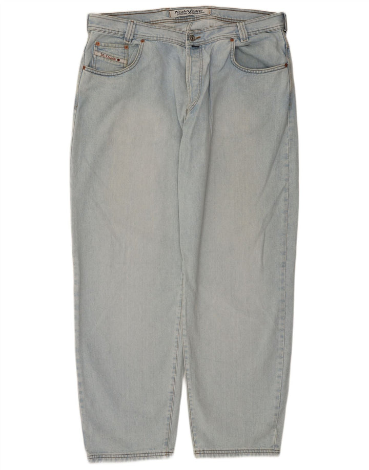 PICALDI Jean ample homme W40 L32 bleu coton