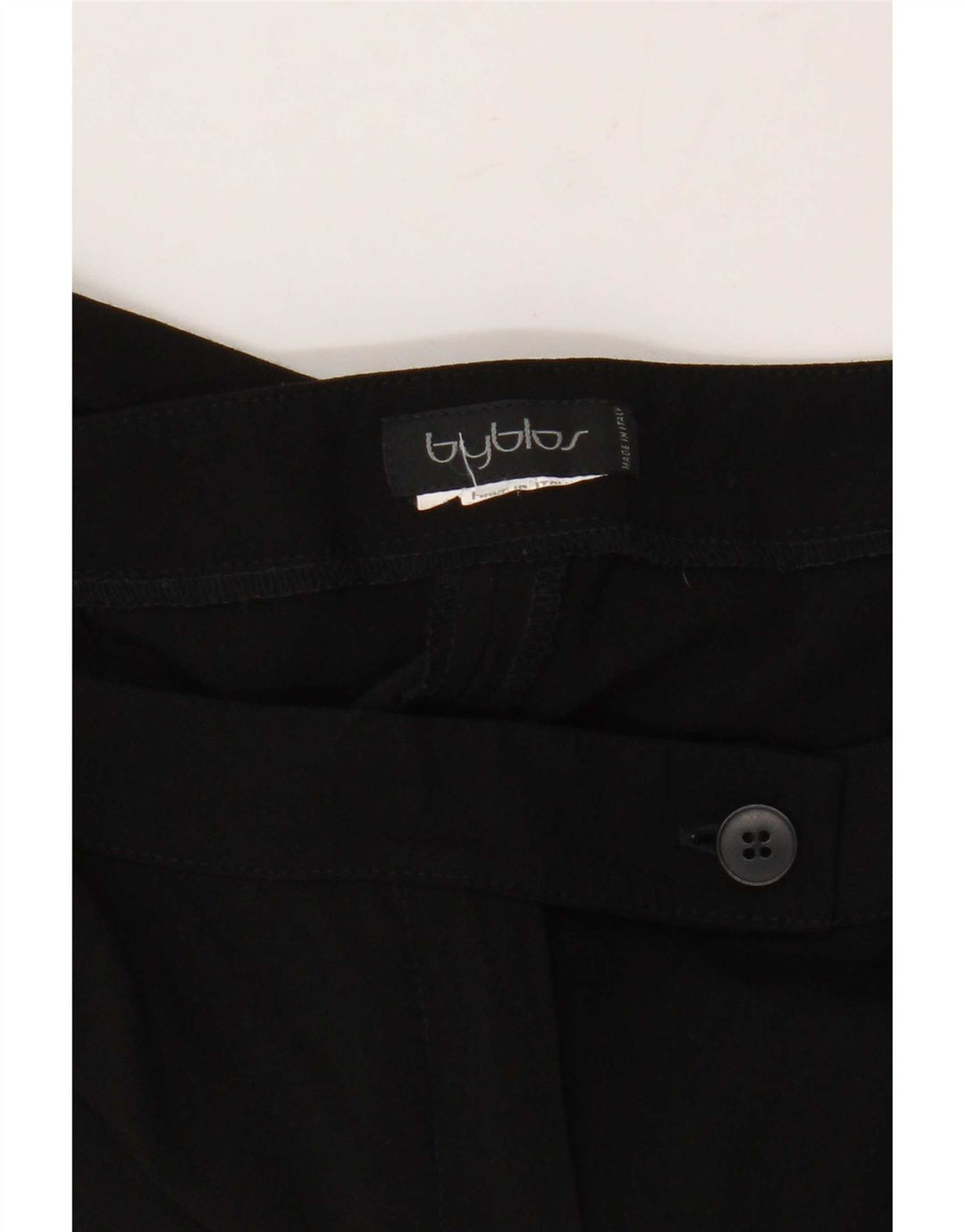Byblos Pantalon de Costume Slim Femme W32 L29 Noir