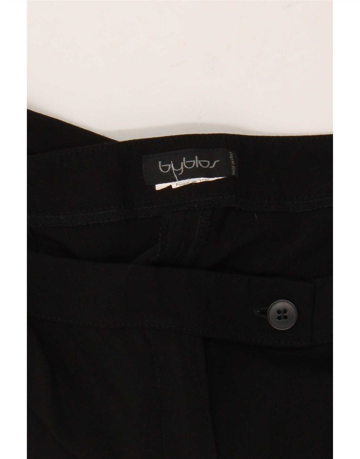 Byblos Pantalon de Costume Slim Femme W32 L29 Noir