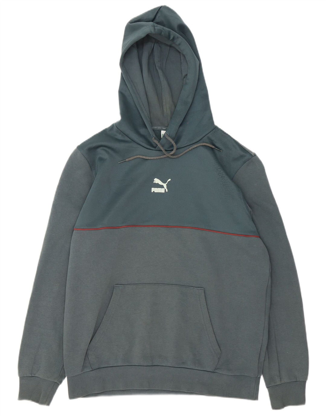 Puma Sweat à Capuche Homme Bleu Moyen Coton