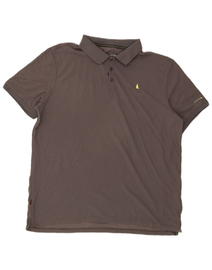 MUSTO Polo Homme XL Gris Polyamide