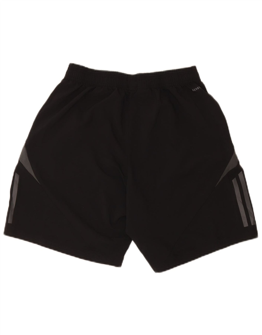 Adidas Short de sport graphique pour homme en polyester color block noir moyen
