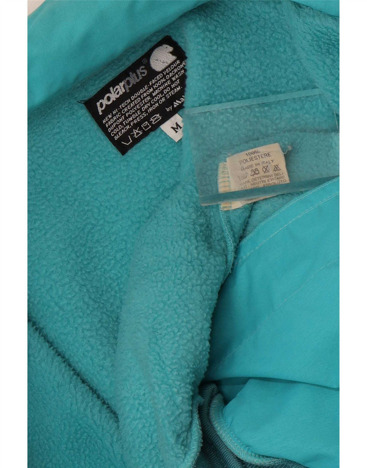 Aesse Veste polaire pour homme UK 38 Medium Turquoise Polyester Sports