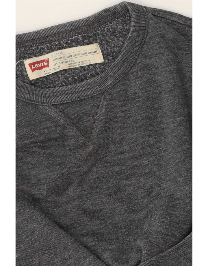 Levi's Sweatshirt Jumper Small Homme Gris