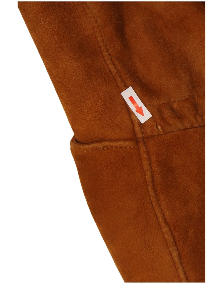 Umberto Olivieri Veste surdimensionnée pour femme IT 40 Small Marron
