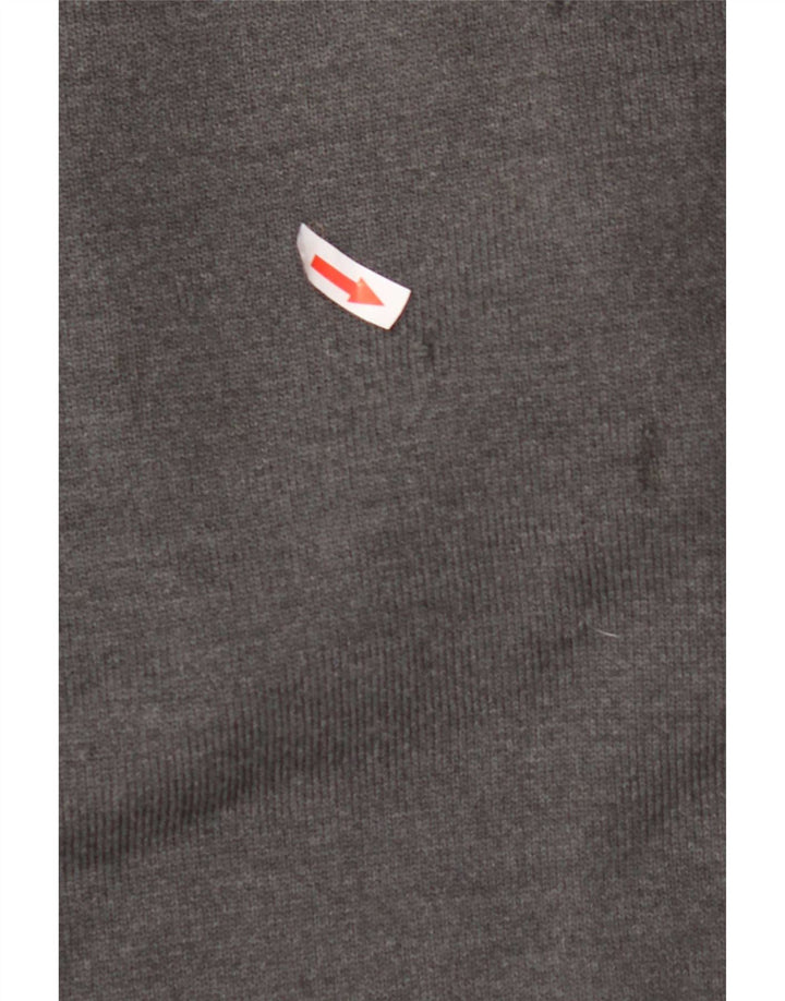 Lacoste Pull col rond homme XL laine gris