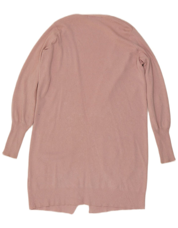 Marks & Spencer Pull cardigan long surdimensionné pour femme UK 6 XS Rose