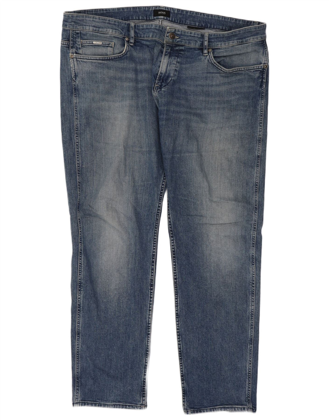 Hugo Boss Jean Slim W40 L32 Bleu Coton Homme