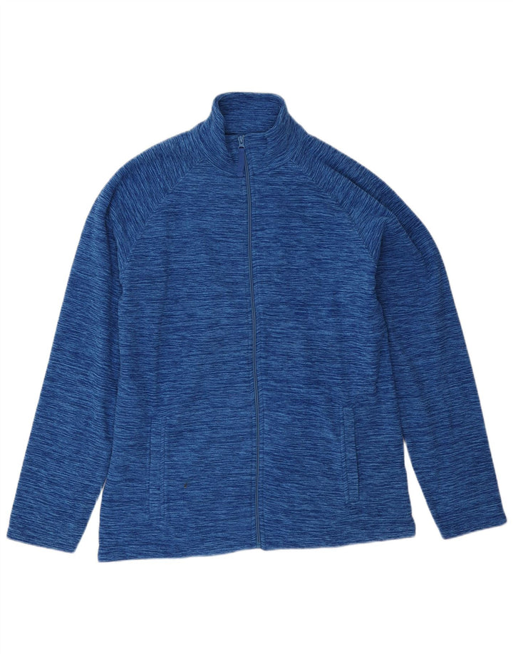 Mountain Warehouse Veste polaire pour homme UK 38 Bleu moyen en polyester moucheté