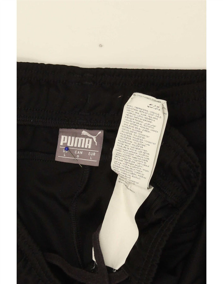 Puma Pantalon de survêtement pour homme Large Noir Polyester