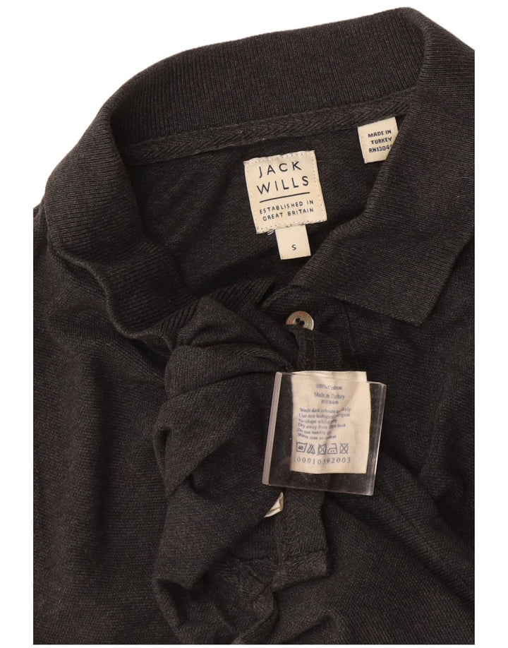Jack Wills Polo Homme Petit Gris Coton