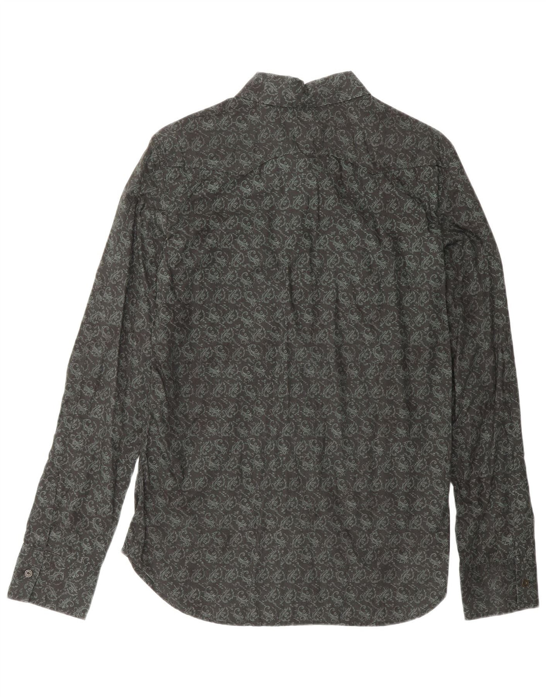 Diesel Chemise Homme Noir Moyen Paisley Coton