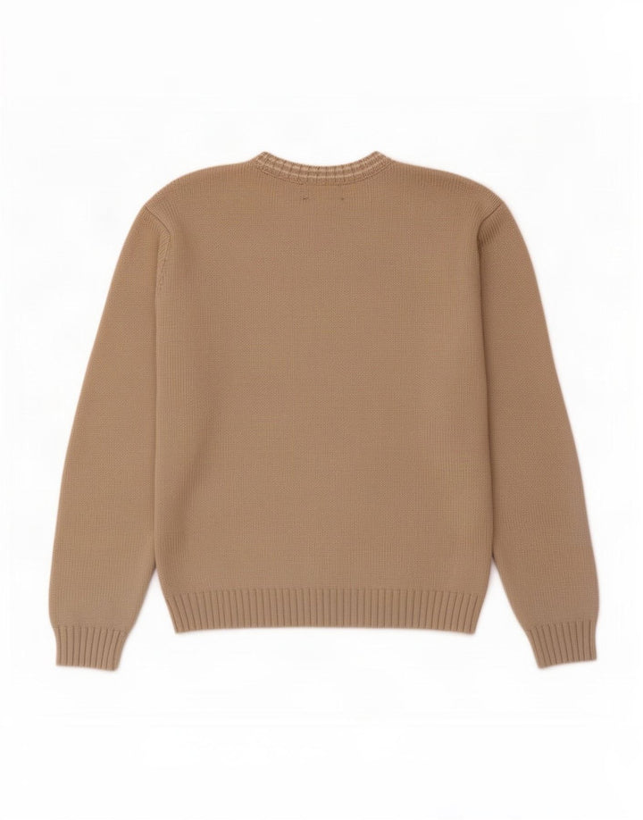 Marks & Spencer Pull à col rond Blue Harbour pour homme, grand beige