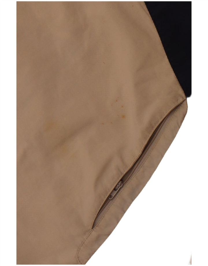 Nike Short de sport graphique pour homme UK 34/36 Large Beige Colourblock Polyester