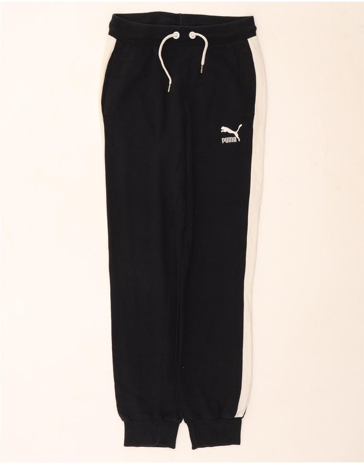 Puma Pantalon de Survêtement Joggers Homme Bleu Marine Moyen Colourblock