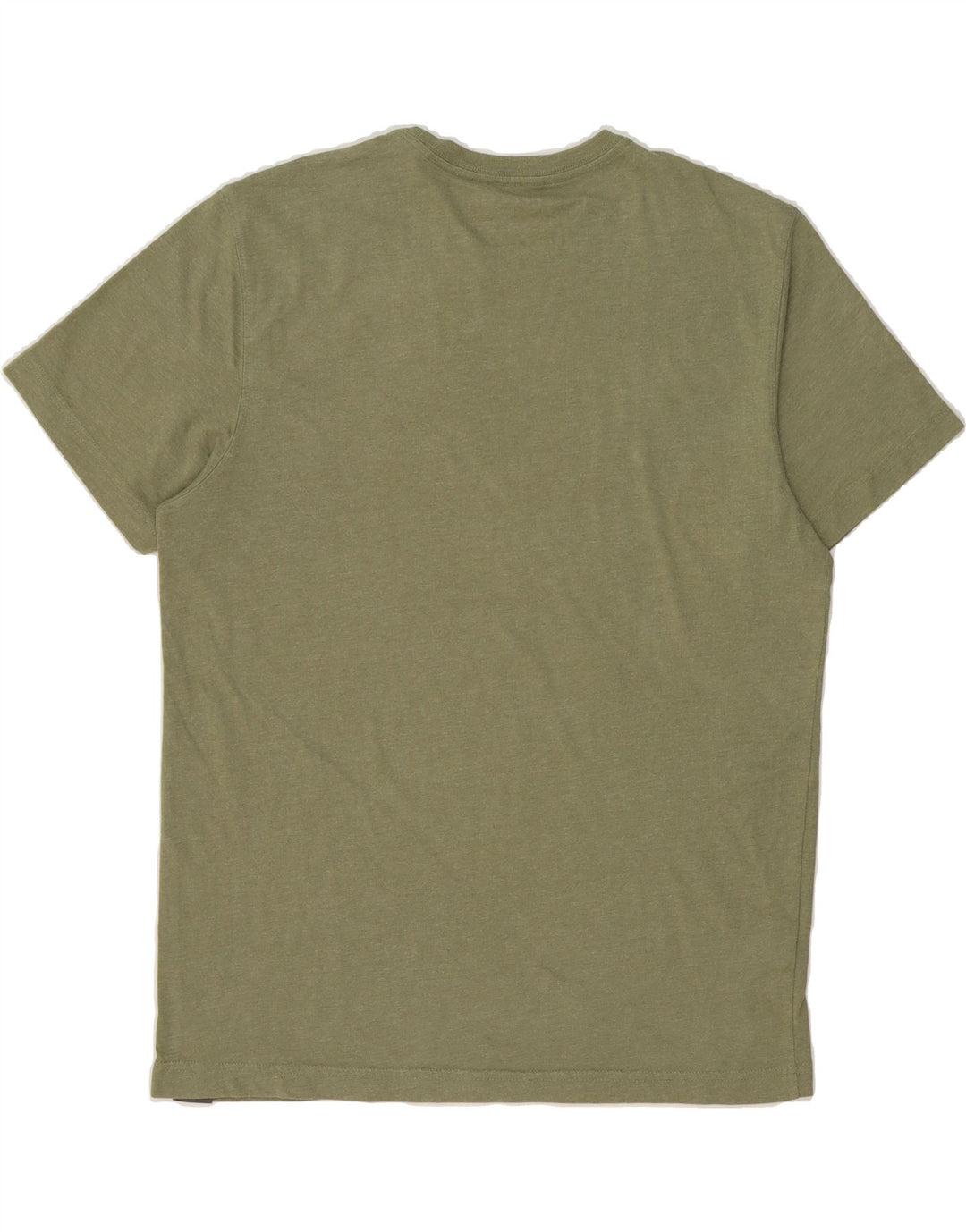 EDDIE BAUER Mens T-Shirt Top Medium Khaki Cotton Vintage Eddie Bauer and Second-Hand Eddie Bauer from Messina Hembry 
