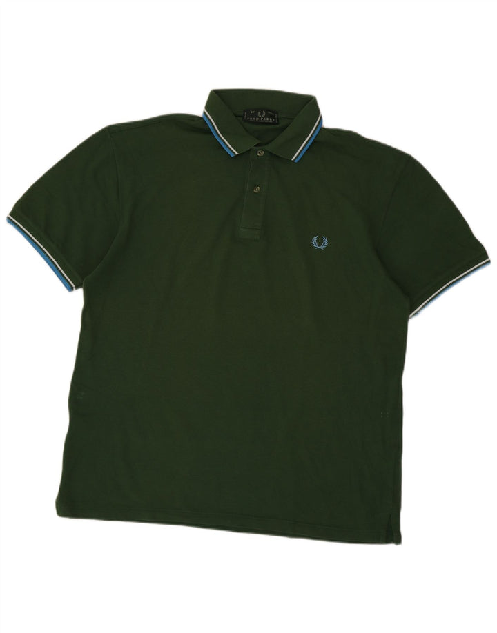 Fred Perry Polo Homme Grand Vert Coton