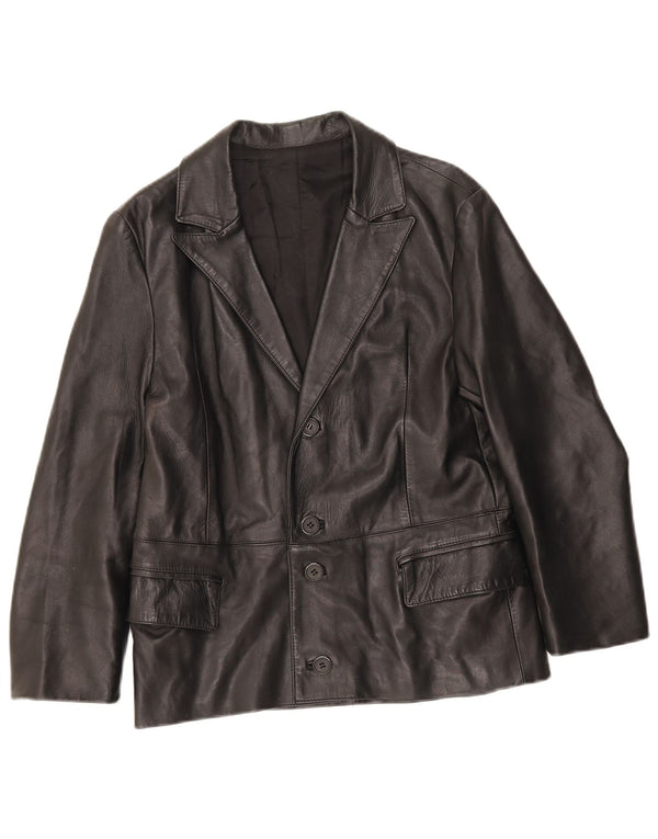 vintage Homme 4 Bouton Blazer Veste UK 34 XS Noir