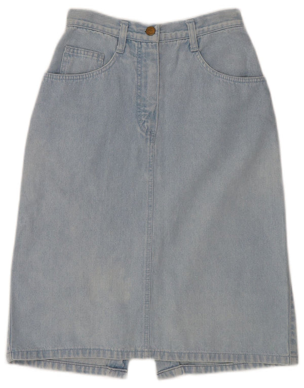 Femme Trussardi Jupe En Jean W24 XS Bleu