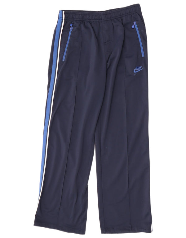 Nike Pantalon de survêtement pour garçon 13-14 ans XL Bleu marine Colourblock Polyester
