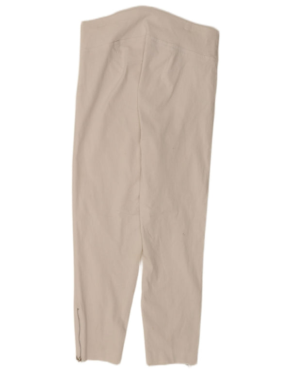 Marks & Spencer Legging autographe pour femme UK 14 Large W34 Viscose blanche