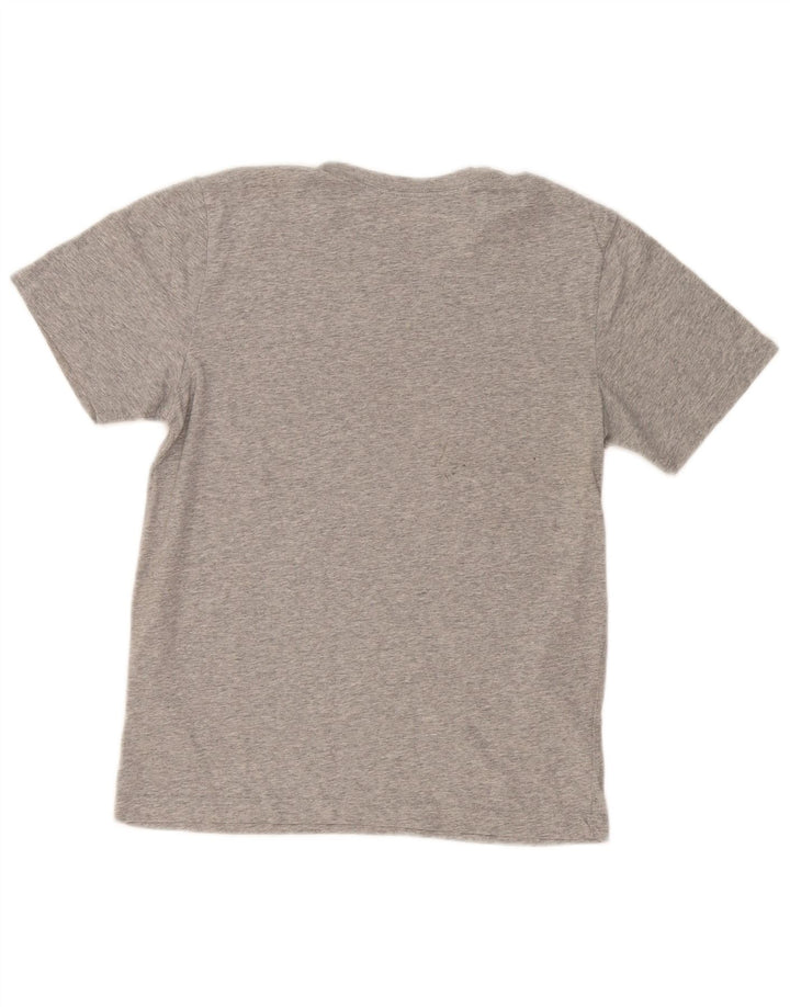 Nike Hommes Dri Fit T-Shirt Haut Petit Gris Coton