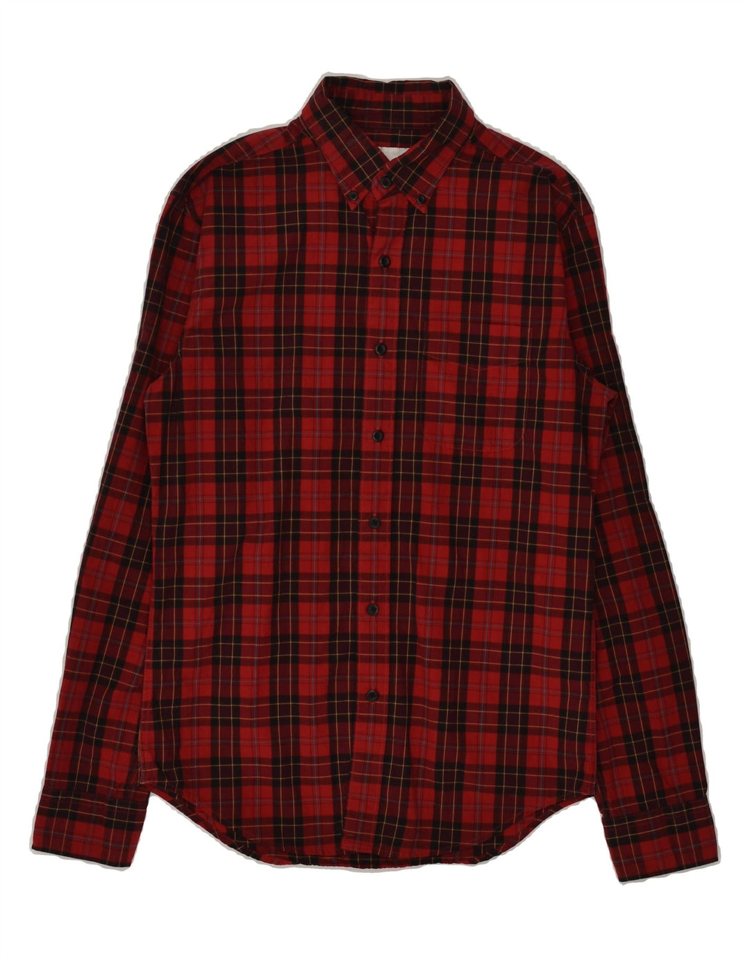 AMERICAN EAGLE Mens Classic Fit Shirt XS Red Cotton | Vintage American Eagle | Thrift | Second-Hand American Eagle | Used Clothing | Messina Hembry 
