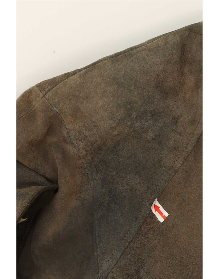 Meindl Veste en cuir Trachten pour homme EU 50 Large Marron