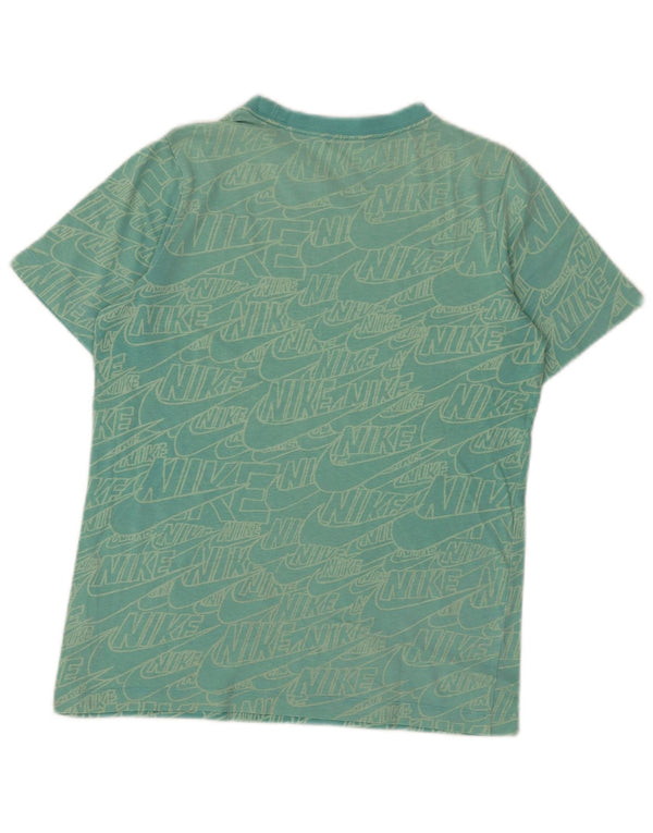 Nike Garçons Graphic T-Shirt Top 12-13 ans Grand Turquoise Coton