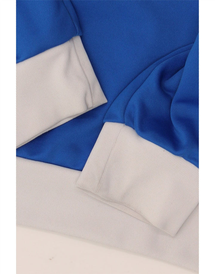 HEAD Pull à capuche graphique pour homme IT 48 Petit Bleu Polyester
