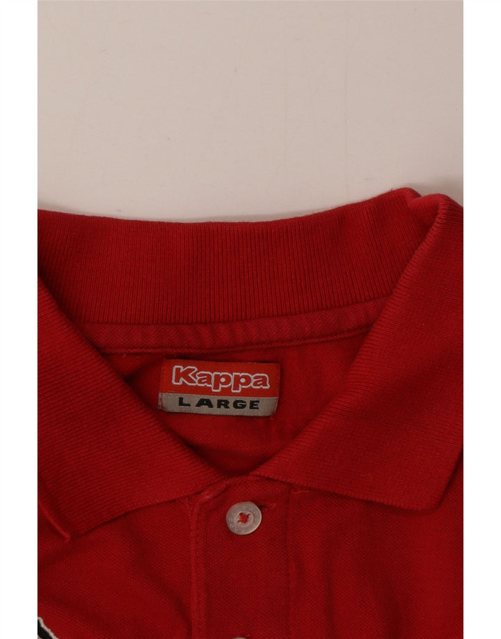 Kappa Polo Homme Grand Rouge